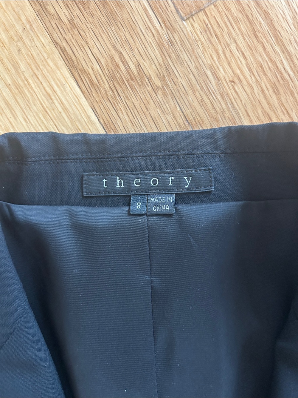 Theory Black Women's Single-Button Tailored Blazer